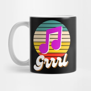 RETRO VINTAGE GRRRL Mug